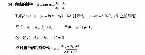 成人高考數(shù)學(xué)公式有哪些？常用公式分享！-5