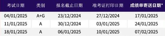 2025年1月雅思考試時(shí)間表，報(bào)名流程及重要提示